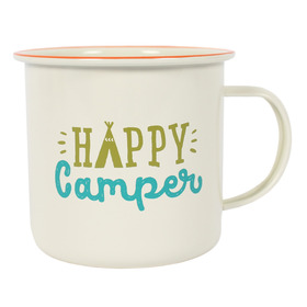 ##Happy Camper Enamel Style Me