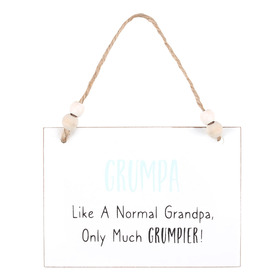 ##Grumpa Hanging MDF Sign