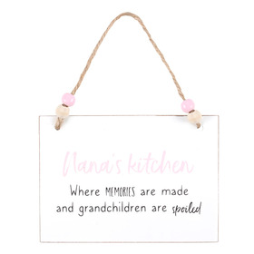 ##Nana's Kitchen Hanging MDF Sign