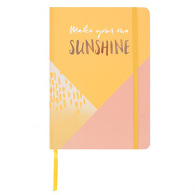 ##Make Your Own Sunshine A5 Paper Notebook