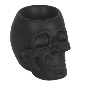 ##Black Skull Ceramic Oil Burner